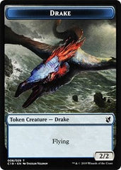 Drake // Human Double-Sided Token [Commander 2019 Tokens] | I Want That Stuff Brandon