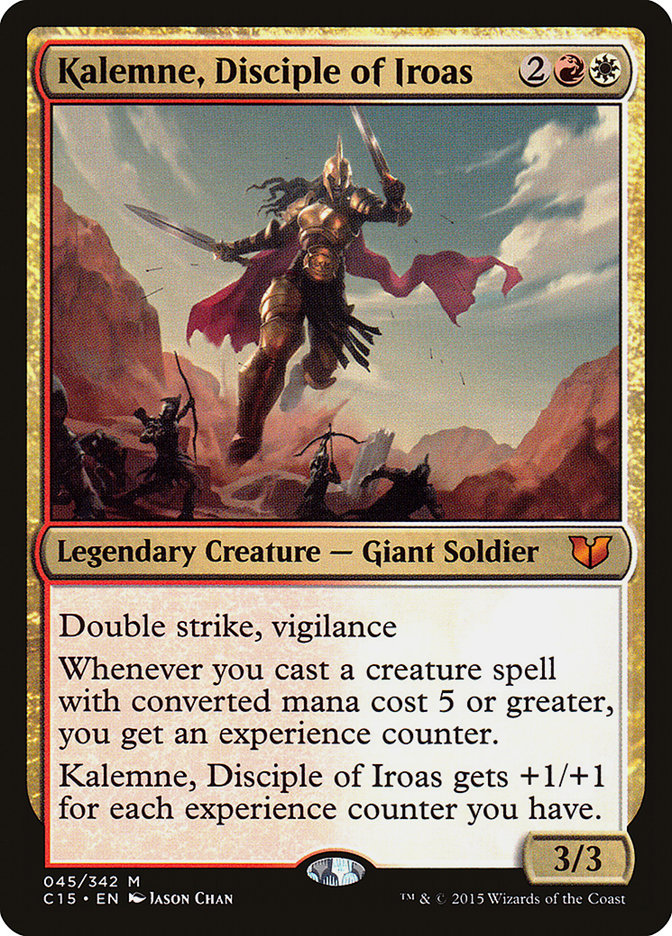 Kalemne, Disciple of Iroas [Commander 2015] | I Want That Stuff Brandon