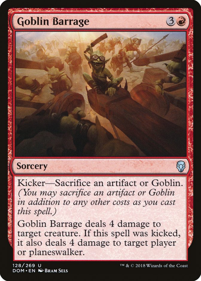 Goblin Barrage [Dominaria] | I Want That Stuff Brandon