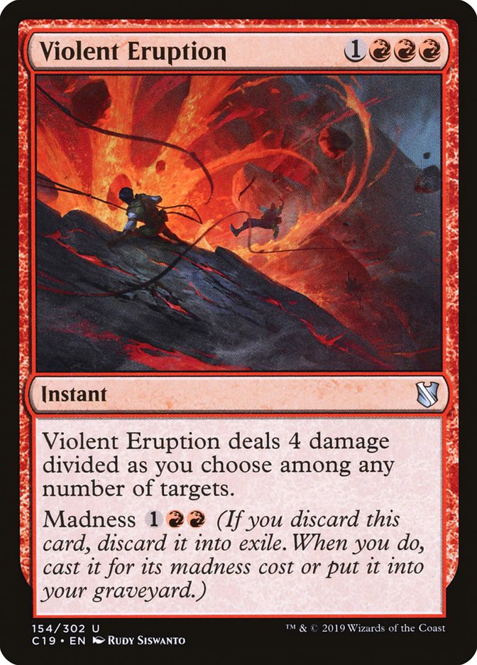 Violent Eruption [Commander 2019] | I Want That Stuff Brandon