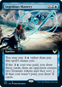 Ingenious Mastery (Extended Art) [Strixhaven: School of Mages] | I Want That Stuff Brandon