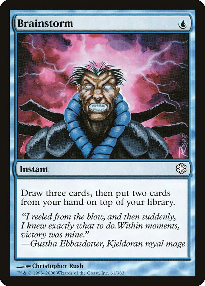 Brainstorm [Coldsnap Theme Decks] | I Want That Stuff Brandon