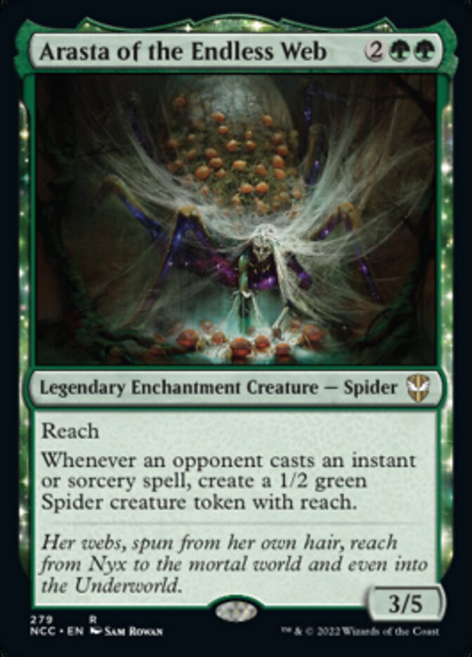 Arasta of the Endless Web [Streets of New Capenna Commander] | I Want That Stuff Brandon