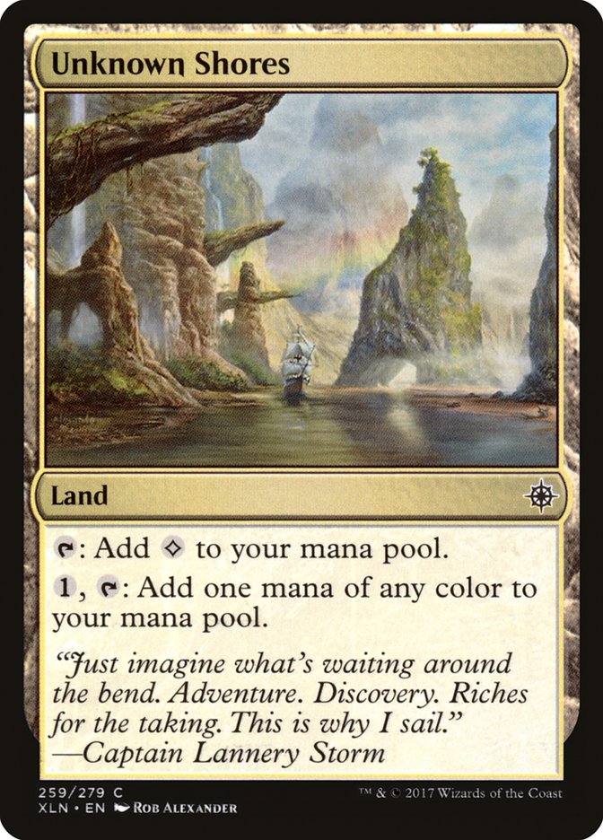 Unknown Shores [Ixalan] | I Want That Stuff Brandon