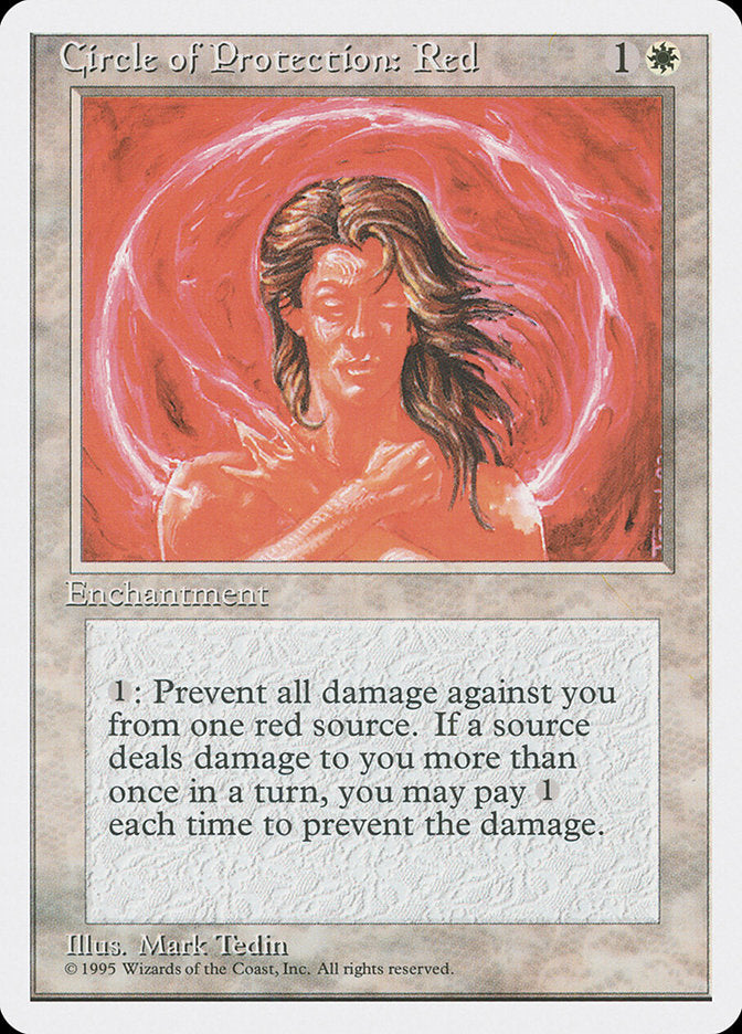 Circle of Protection: Red [Fourth Edition] | I Want That Stuff Brandon