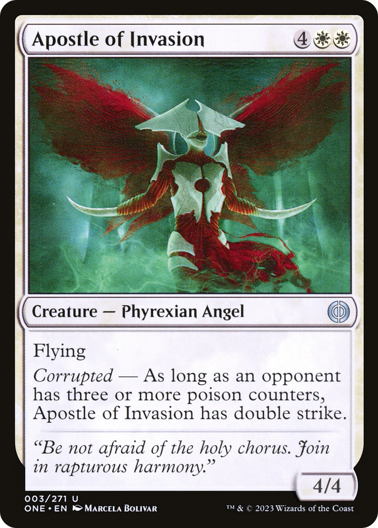 Apostle of Invasion [Phyrexia: All Will Be One] | I Want That Stuff Brandon