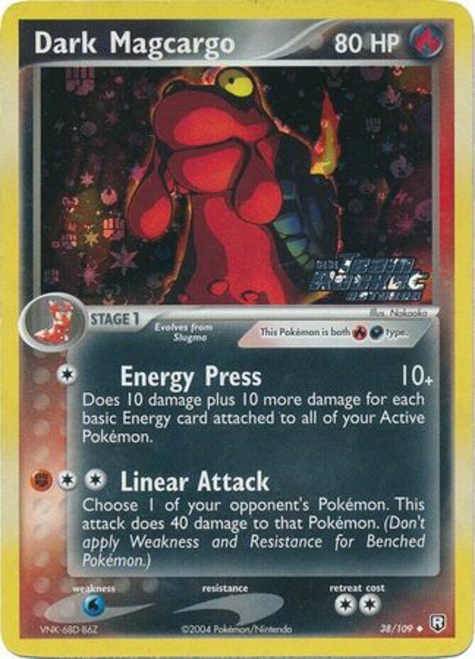 Dark Magcargo (38/109) (Stamped) [EX: Team Rocket Returns] | I Want That Stuff Brandon