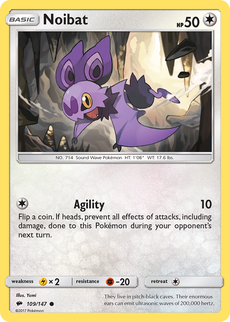 Noibat (109/147) [Sun & Moon: Burning Shadows] | I Want That Stuff Brandon