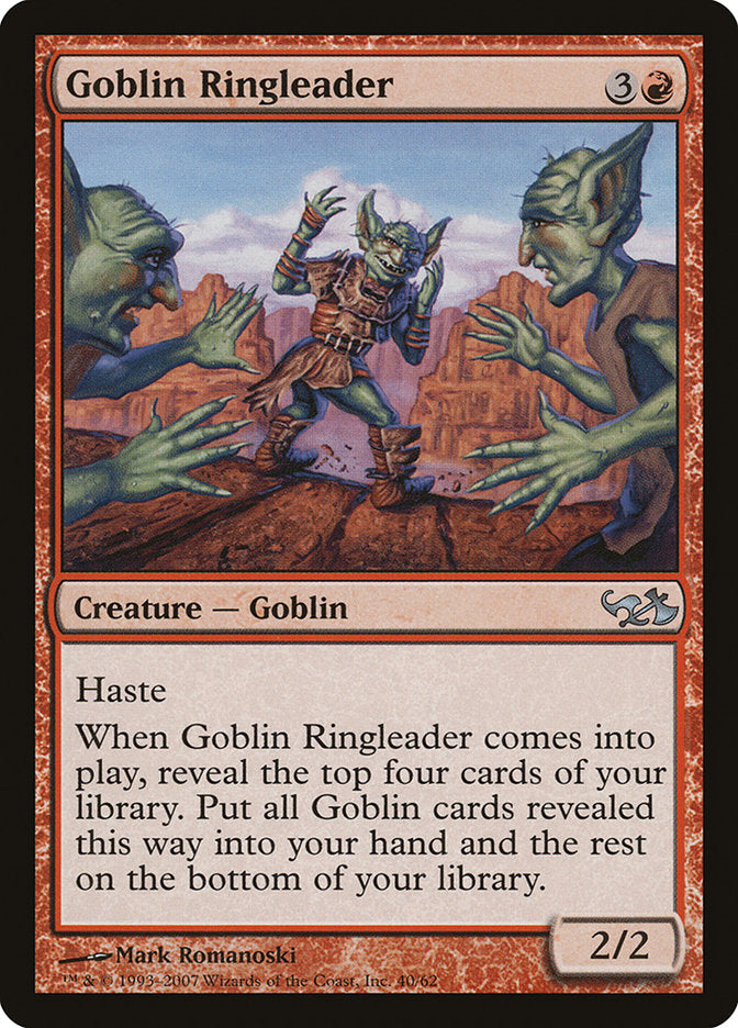 Goblin Ringleader [Duel Decks: Elves vs. Goblins] | I Want That Stuff Brandon