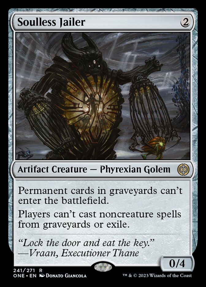 Soulless Jailer [Phyrexia: All Will Be One] | I Want That Stuff Brandon