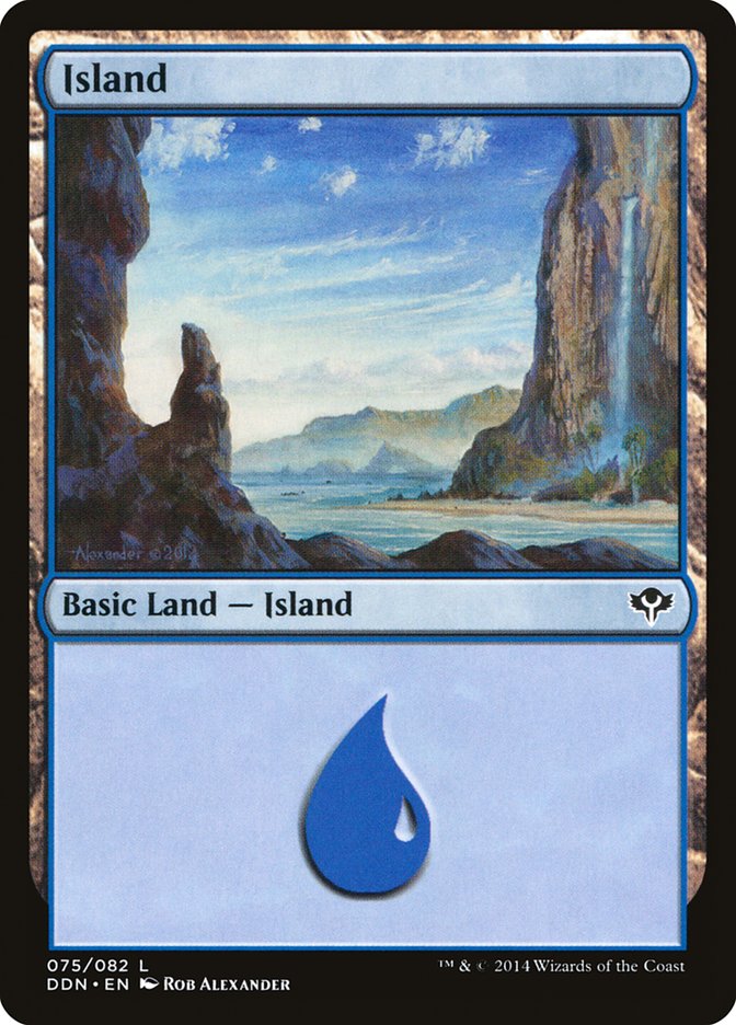 Island (75) [Duel Decks: Speed vs. Cunning] | I Want That Stuff Brandon