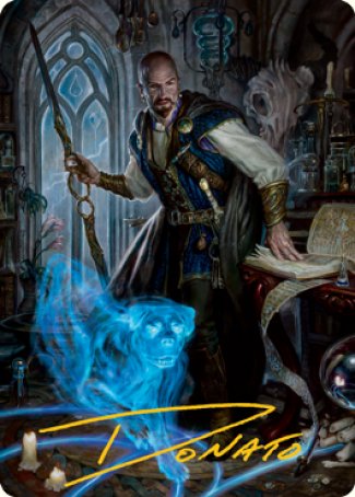 Mordenkainen Art Card (Gold-Stamped Signature) [Dungeons & Dragons: Adventures in the Forgotten Realms Art Series] | I Want That Stuff Brandon