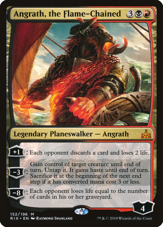 Angrath, the Flame-Chained [Rivals of Ixalan] | I Want That Stuff Brandon