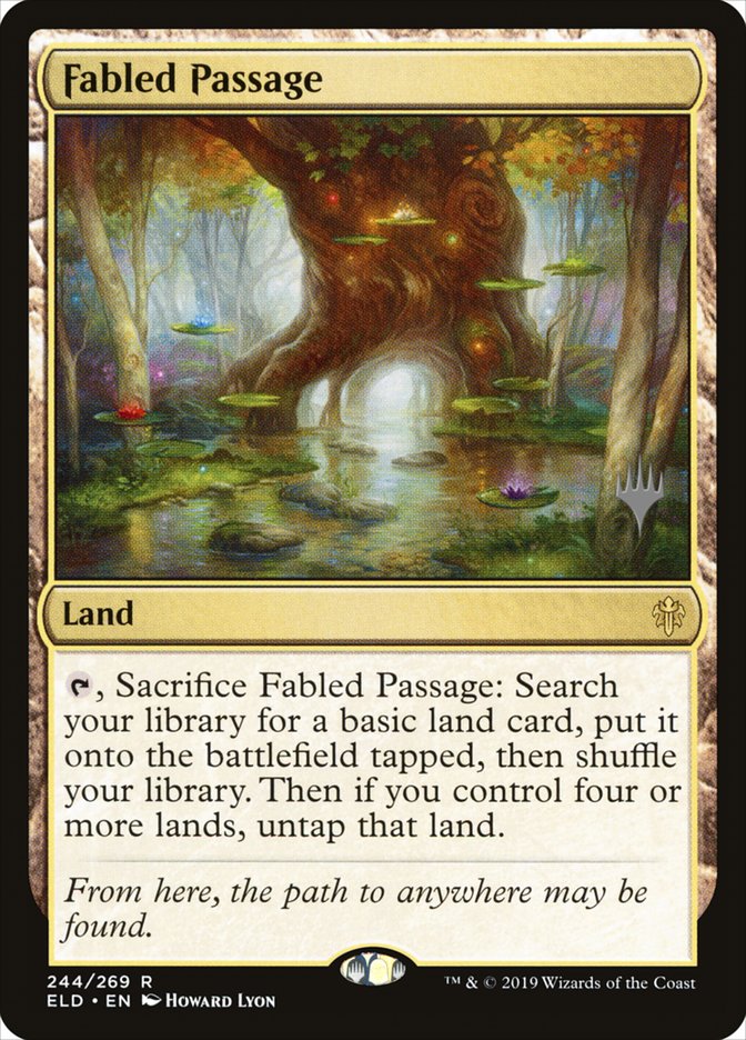 Fabled Passage (Promo Pack) [Throne of Eldraine Promos] | I Want That Stuff Brandon