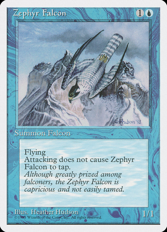 Zephyr Falcon [Fourth Edition] | I Want That Stuff Brandon