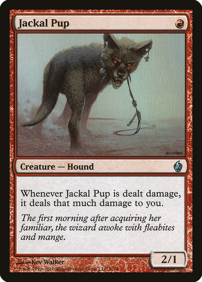 Jackal Pup [Premium Deck Series: Fire and Lightning] | I Want That Stuff Brandon