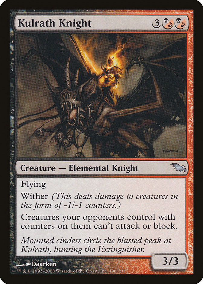 Kulrath Knight [Shadowmoor] | I Want That Stuff Brandon