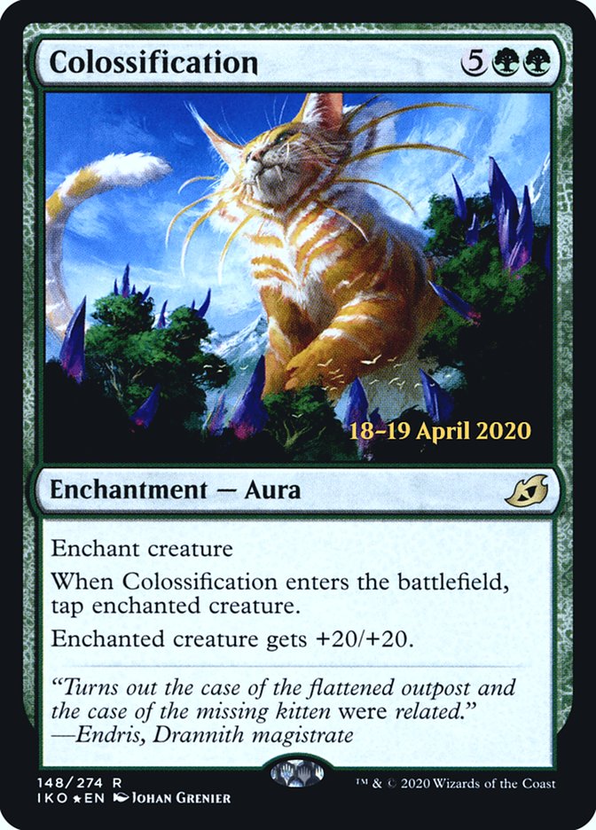 Colossification [Ikoria: Lair of Behemoths Prerelease Promos] | I Want That Stuff Brandon