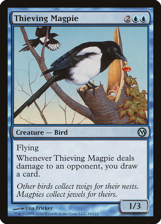 Thieving Magpie [Duels of the Planeswalkers] | I Want That Stuff Brandon