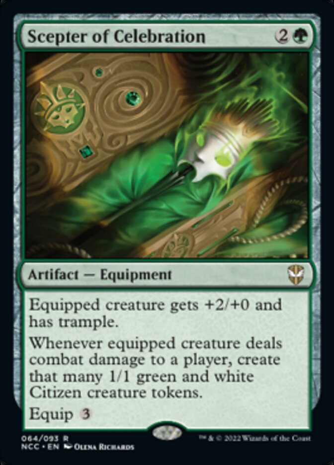 Scepter of Celebration [Streets of New Capenna Commander] | I Want That Stuff Brandon