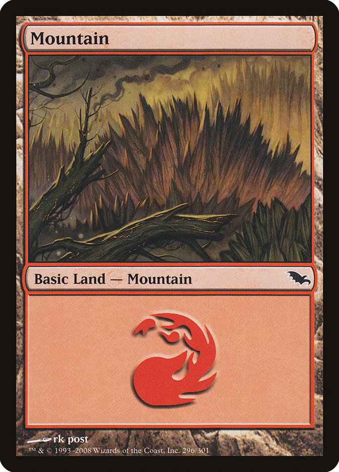 Mountain (296) [Shadowmoor] | I Want That Stuff Brandon