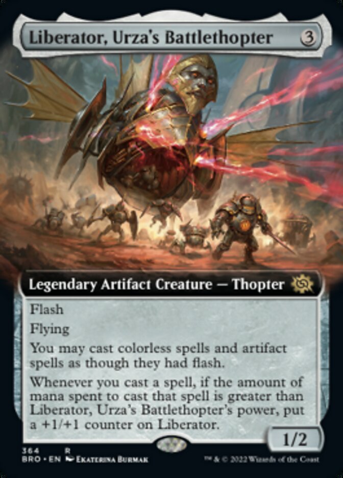 Liberator, Urza's Battlethopter (Extended Art) [The Brothers' War] | I Want That Stuff Brandon