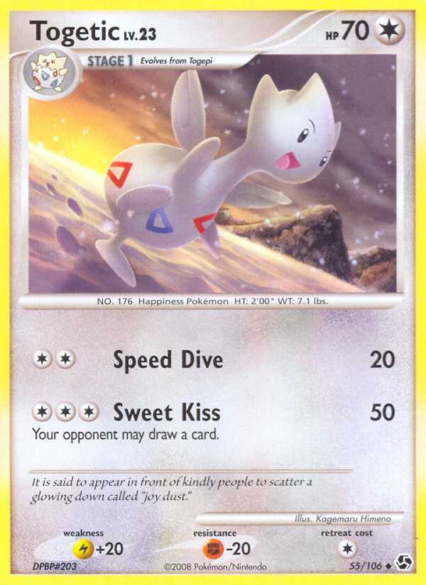 Togetic (55/106) [Diamond & Pearl: Great Encounters] | I Want That Stuff Brandon