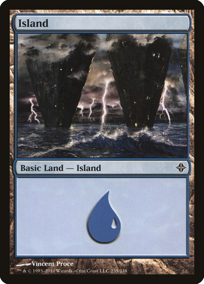 Island (235) [Rise of the Eldrazi] | I Want That Stuff Brandon