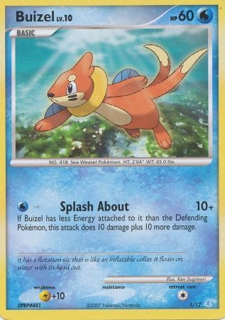 Buizel (1/12) [Diamond & Pearl: Trainer Kit - Manaphy] | I Want That Stuff Brandon