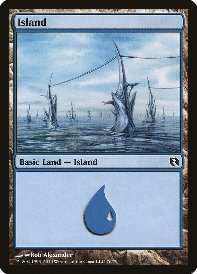 Island (76) [Duel Decks: Elspeth vs. Tezzeret] | I Want That Stuff Brandon