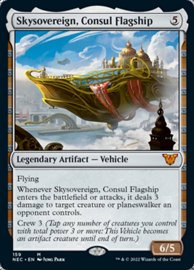 Skysovereign, Consul Flagship [Kamigawa: Neon Dynasty Commander] | I Want That Stuff Brandon