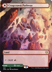 Cragcrown Pathway // Timbercrown Pathway (Borderless Alternate Art) [Zendikar Rising] | I Want That Stuff Brandon
