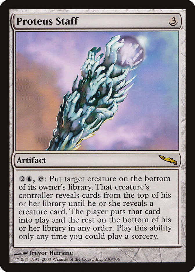 Proteus Staff [Mirrodin] | I Want That Stuff Brandon