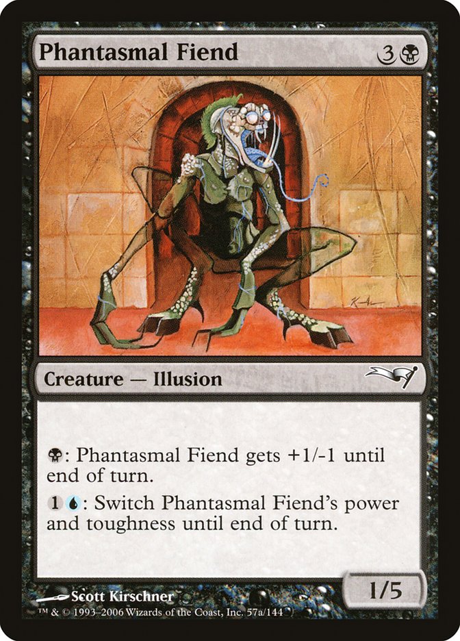 Phantasmal Fiend [Coldsnap Theme Decks] | I Want That Stuff Brandon