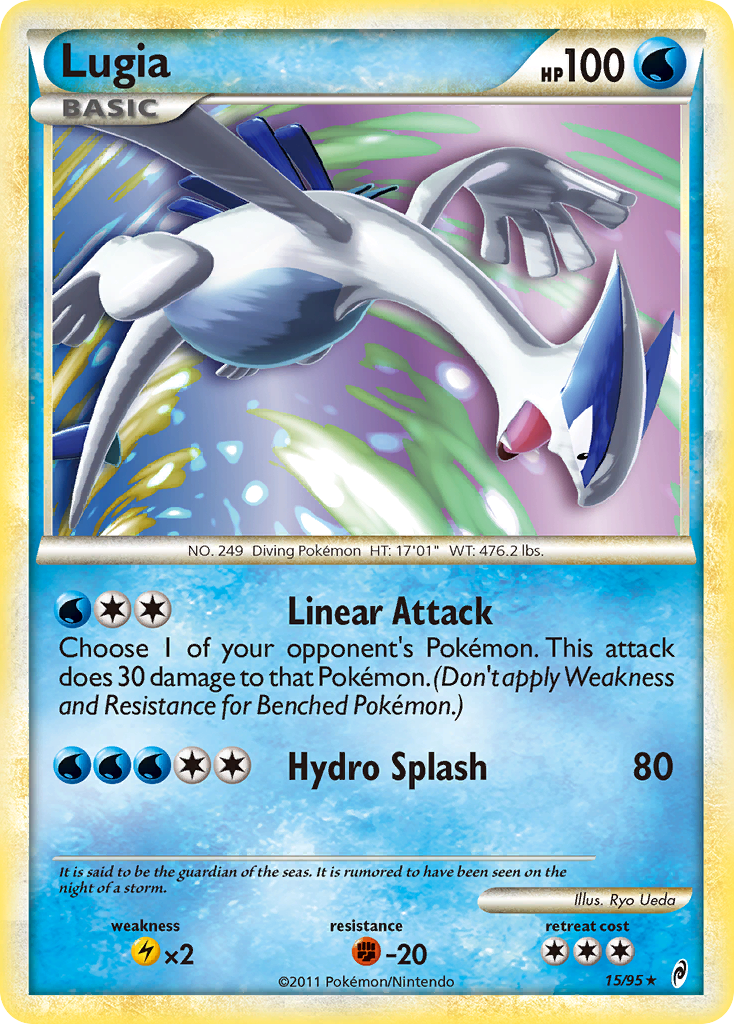 Lugia (15/95) [HeartGold & SoulSilver: Call of Legends] | I Want That Stuff Brandon