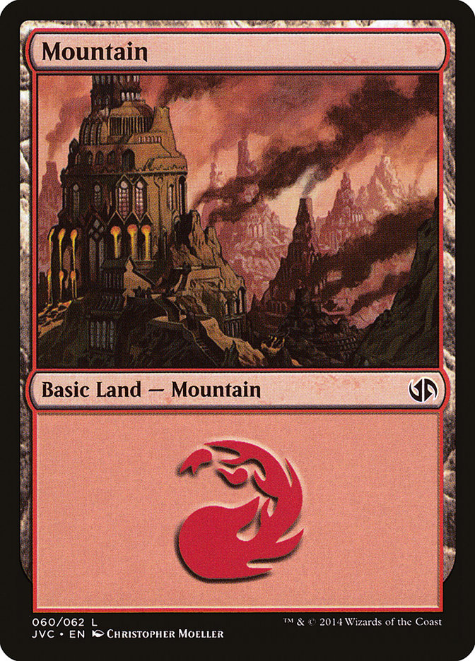 Mountain (60) [Duel Decks Anthology] | I Want That Stuff Brandon