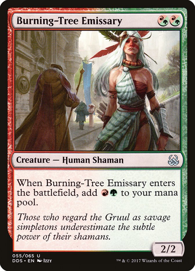 Burning-Tree Emissary [Duel Decks: Mind vs. Might] | I Want That Stuff Brandon