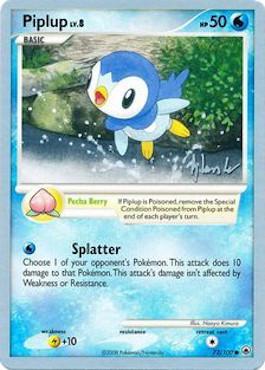 Piplup LV.8 (72/100) (Empotech - Dylan Lefavour) [World Championships 2008] | I Want That Stuff Brandon