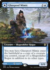 Glasspool Mimic // Glasspool Shore (Extended Art) [Zendikar Rising] | I Want That Stuff Brandon