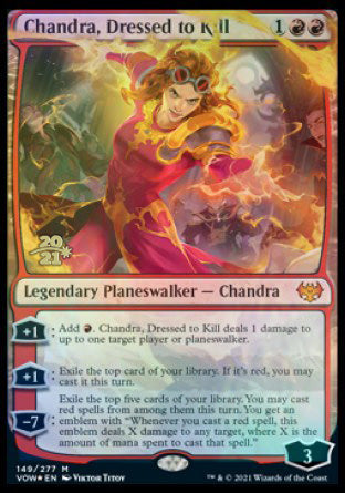 Chandra, Dressed to Kill [Innistrad: Crimson Vow Prerelease Promos] | I Want That Stuff Brandon