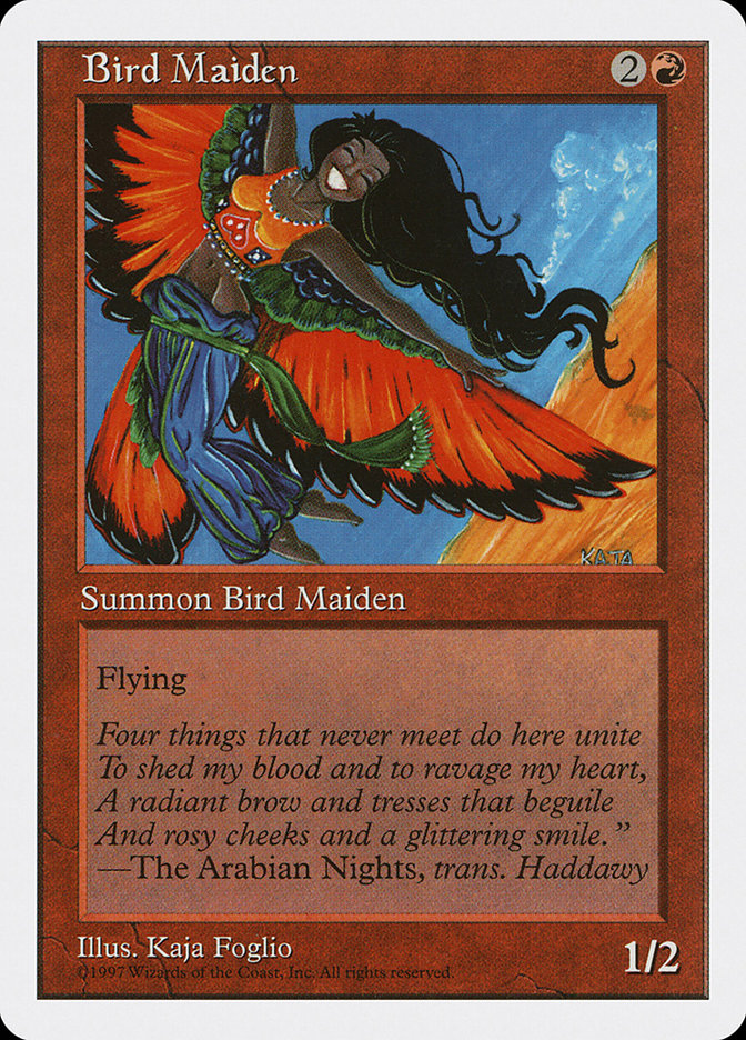 Bird Maiden [Fifth Edition] | I Want That Stuff Brandon