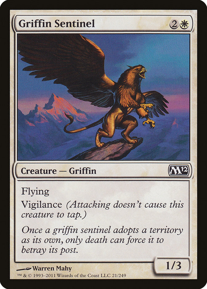 Griffin Sentinel [Magic 2012] | I Want That Stuff Brandon