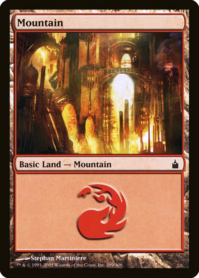 Mountain (299) [Ravnica: City of Guilds] | I Want That Stuff Brandon