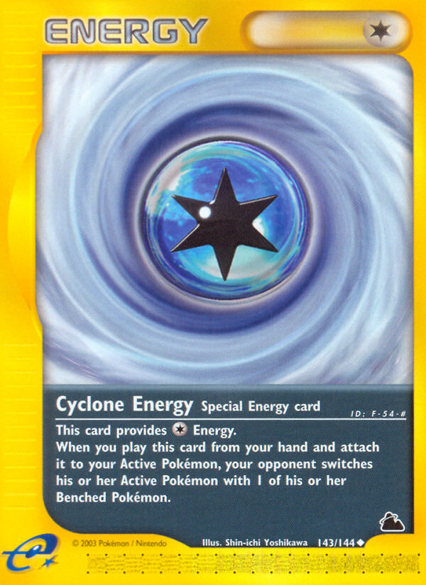 Cyclone Energy (143/144) [Skyridge] | I Want That Stuff Brandon