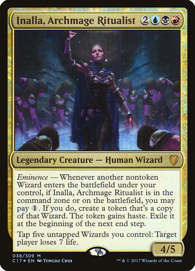 Inalla, Archmage Ritualist [Commander 2017] | I Want That Stuff Brandon