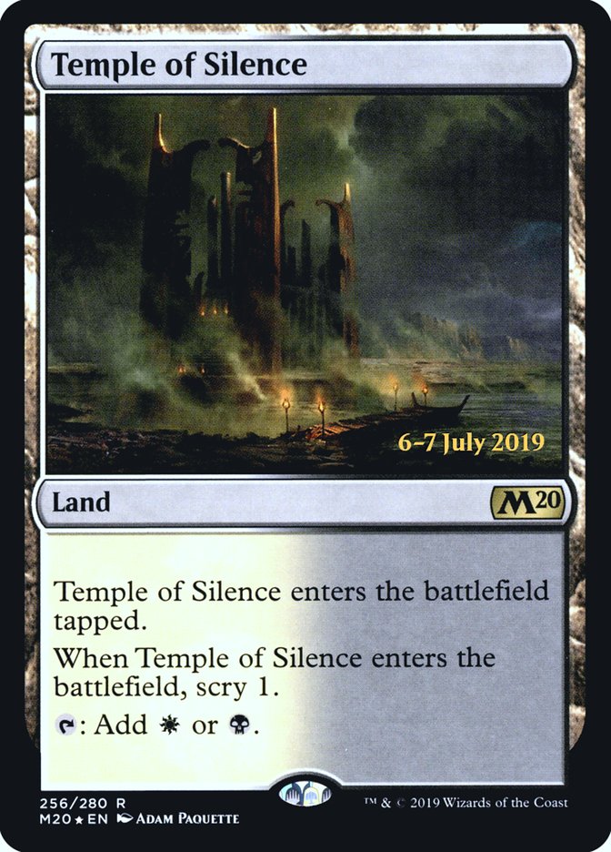 Temple of Silence [Core Set 2020 Prerelease Promos] | I Want That Stuff Brandon