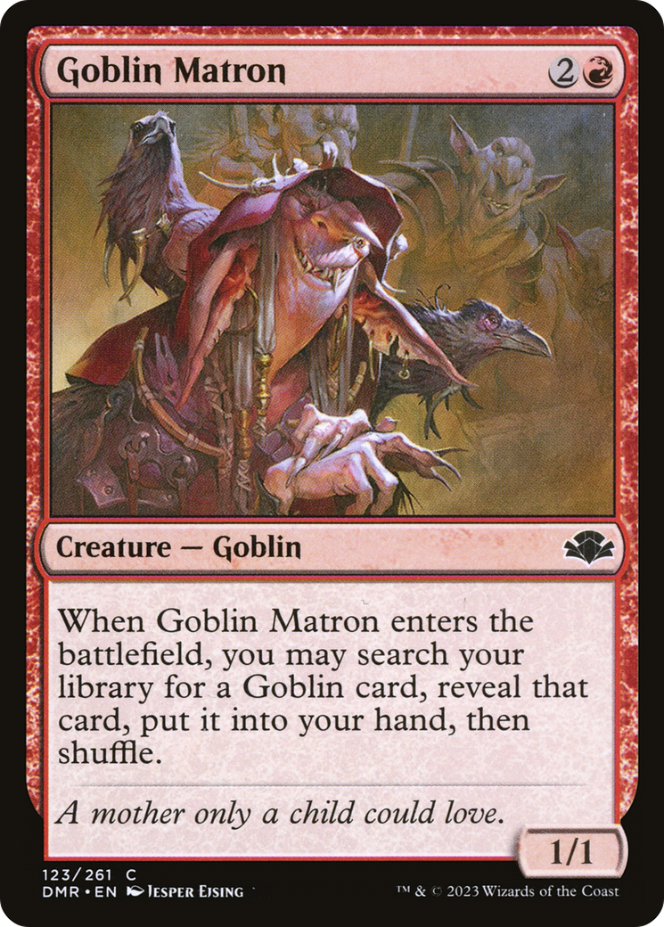 Goblin Matron [Dominaria Remastered] | I Want That Stuff Brandon