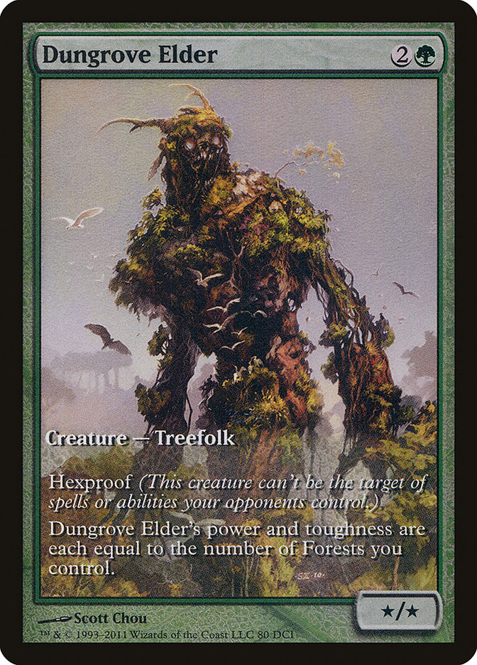 Dungrove Elder (Extended Art) [Magic 2012 Promos] | I Want That Stuff Brandon