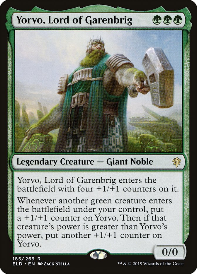 Yorvo, Lord of Garenbrig [Throne of Eldraine] | I Want That Stuff Brandon