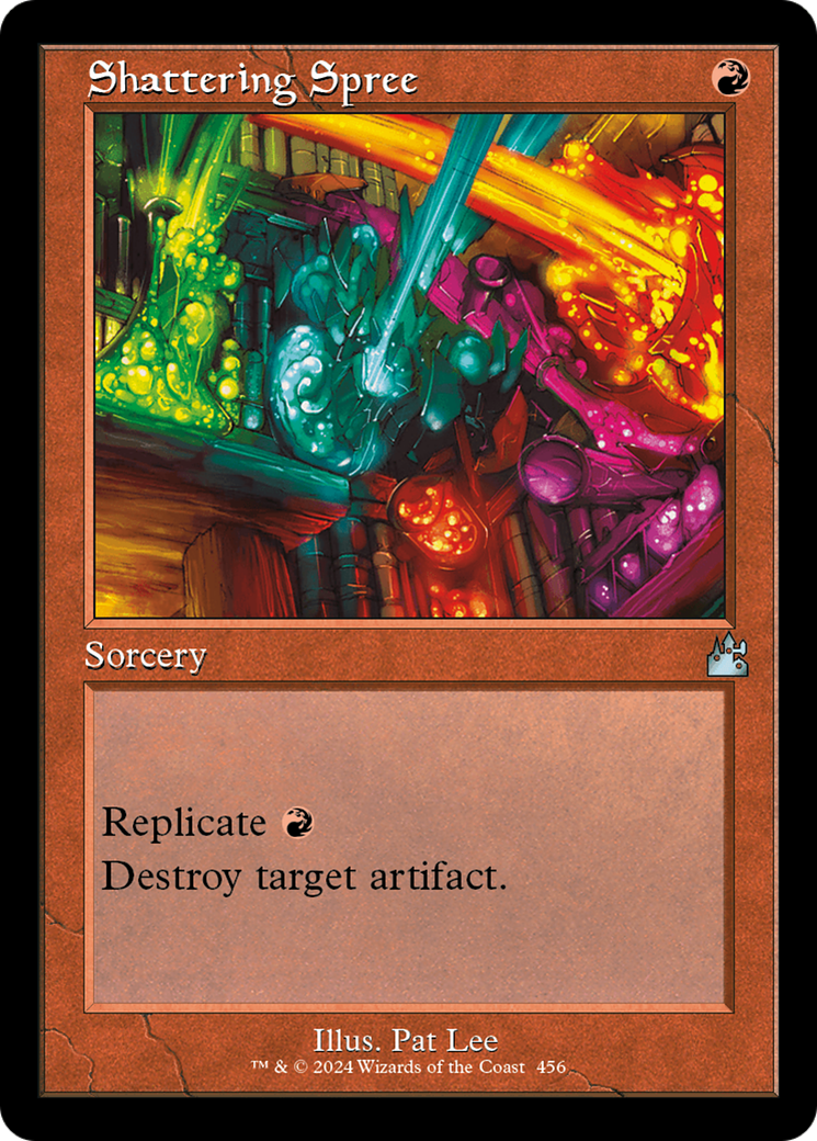 Shattering Spree (Retro Frame) [Ravnica Remastered] | I Want That Stuff Brandon